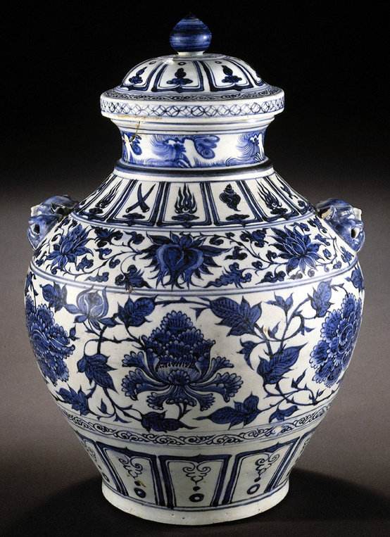 元青花白色分析,元青花瓷器的另类解读