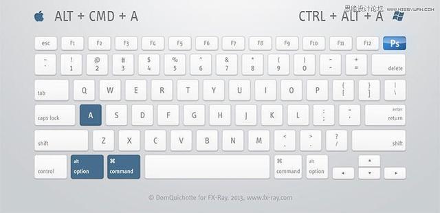 必收藏的ps常用快捷键大全,ps常用快捷键大全和技巧图