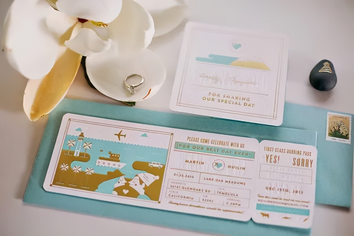 婚礼邀请函设计请柬制作,主题婚礼邀请函制作