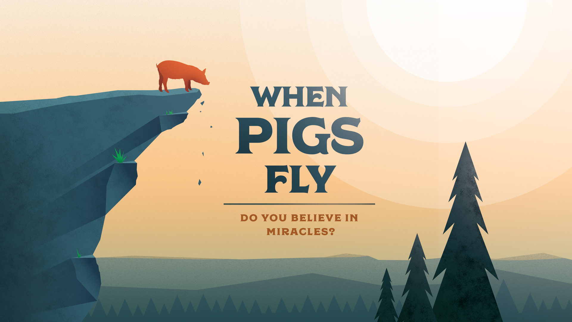 Look,Ijustsawapigflyby!猪能上天？你疯了还是我疯了