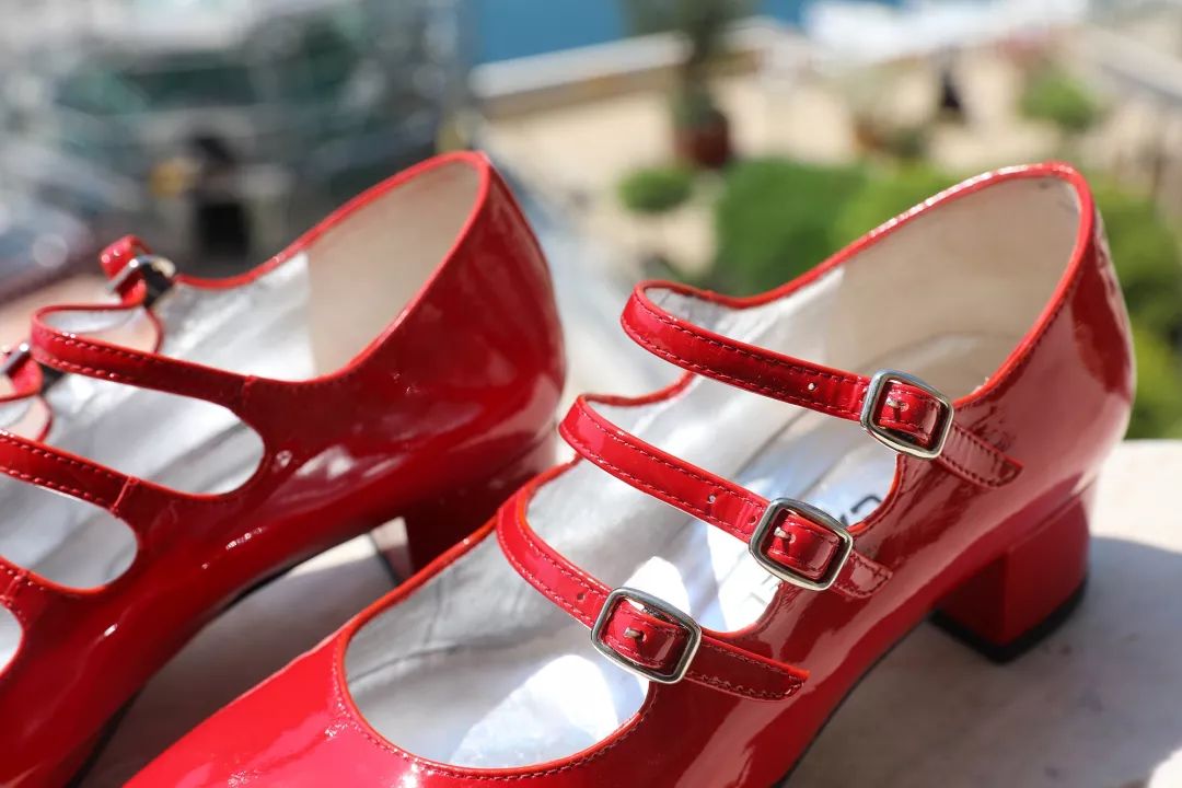 法国玛丽珍鞋学生穿,法式蝴蝶结玛丽珍鞋