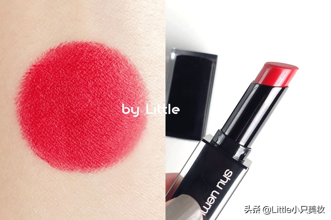 拥有一支绿色口红,适合黄皮的水红色口红