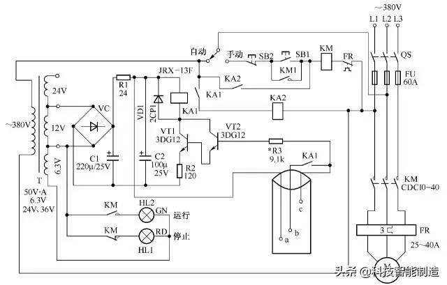 自动化电路图讲解和实物图基础,自动控制电路图详细讲解