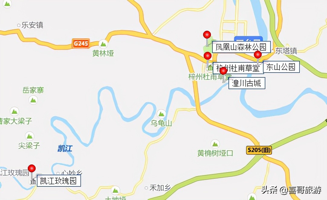绵阳三台附近景点免费自驾游,四川绵阳三台游玩攻略图