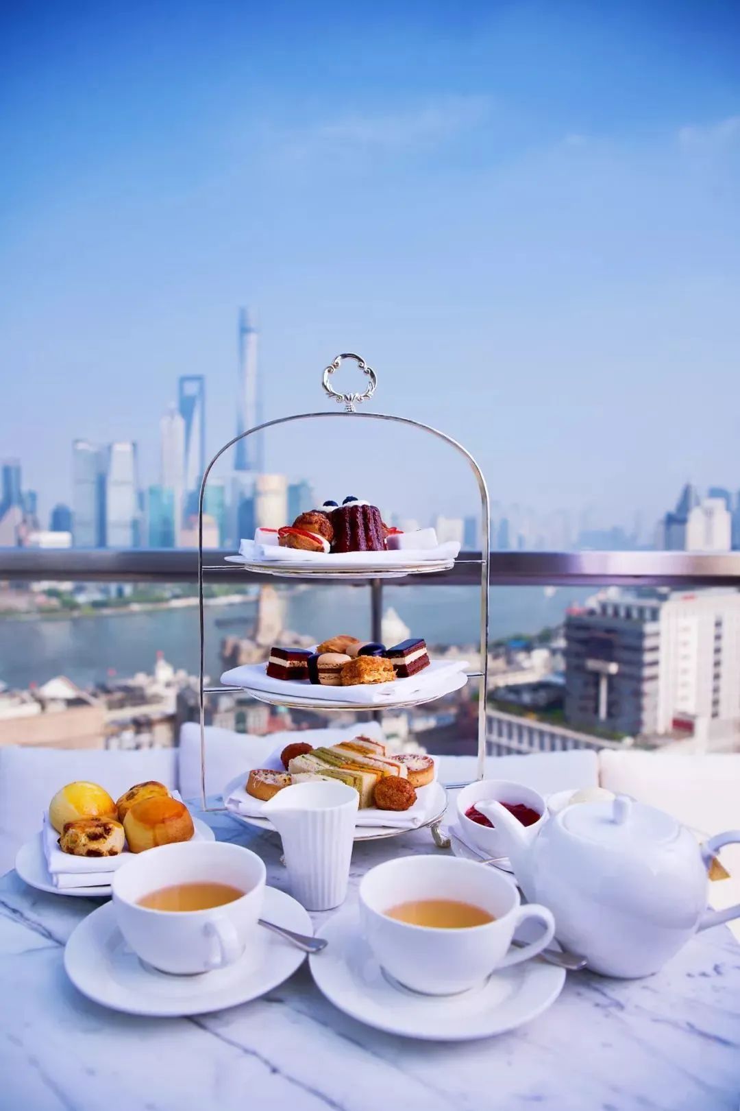 深藏于魔都高端酒店的下午茶,魔都酒店春季下午茶