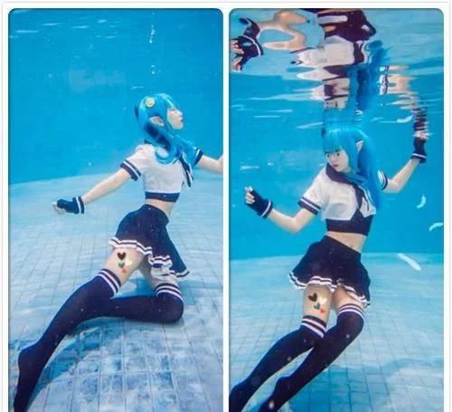 腐团儿惊艳cos,腐团儿cos圣诞女神