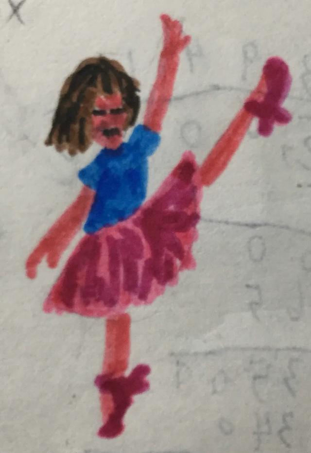 （作者手绘）各AU的Frisk，猜猜是哪些AU的（可能有些画的不好）