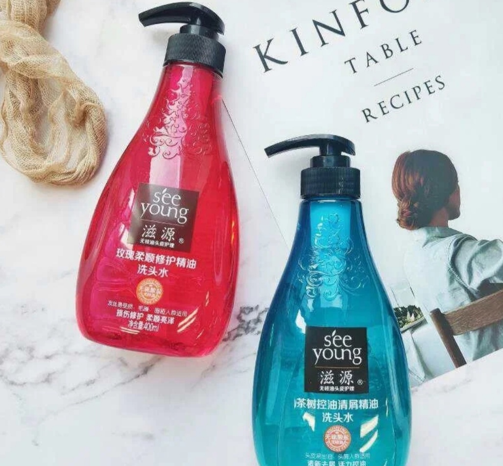 平价柔顺不毛躁不油腻洗发水,粗硬直发质适用洗发水