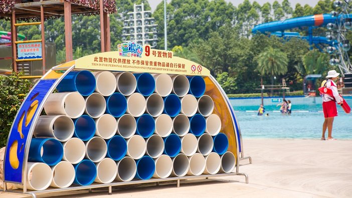 广州长隆水上乐园巨洪峡第一视角,广州长隆适合小朋友玩的水上乐园