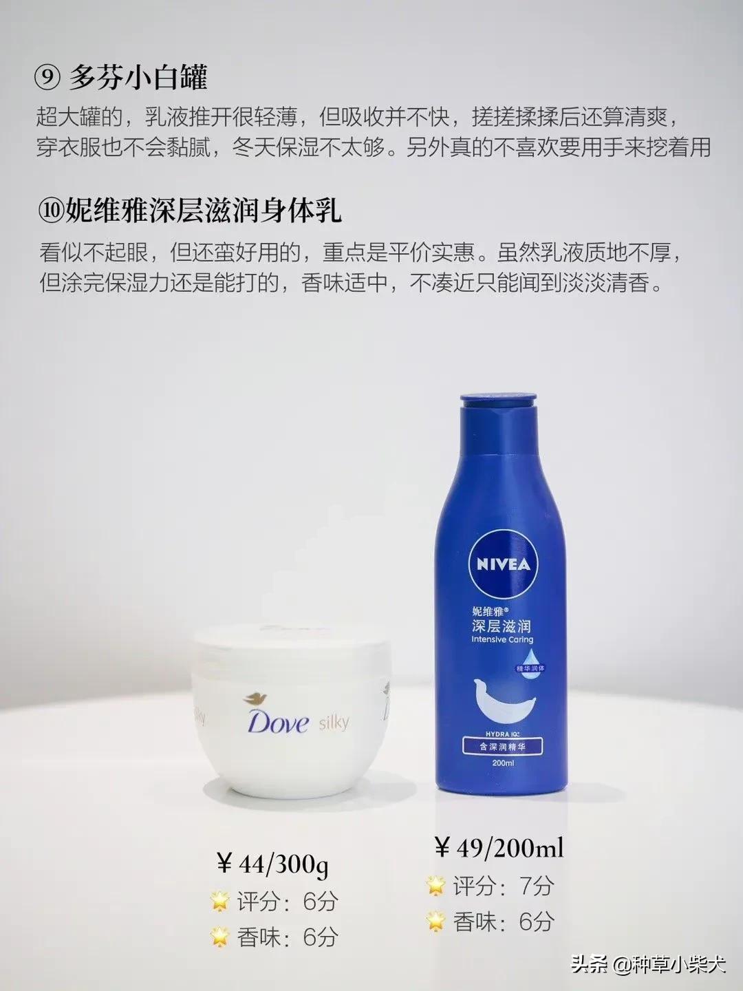 好用的身体乳排行榜前十强秋冬,16款超好用身体乳推荐