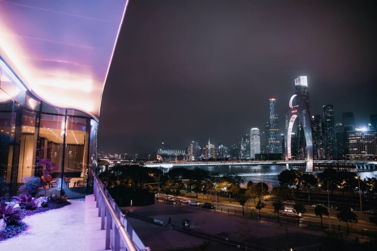 塔下江景酒家全景图,广州塔附近早茶看江景