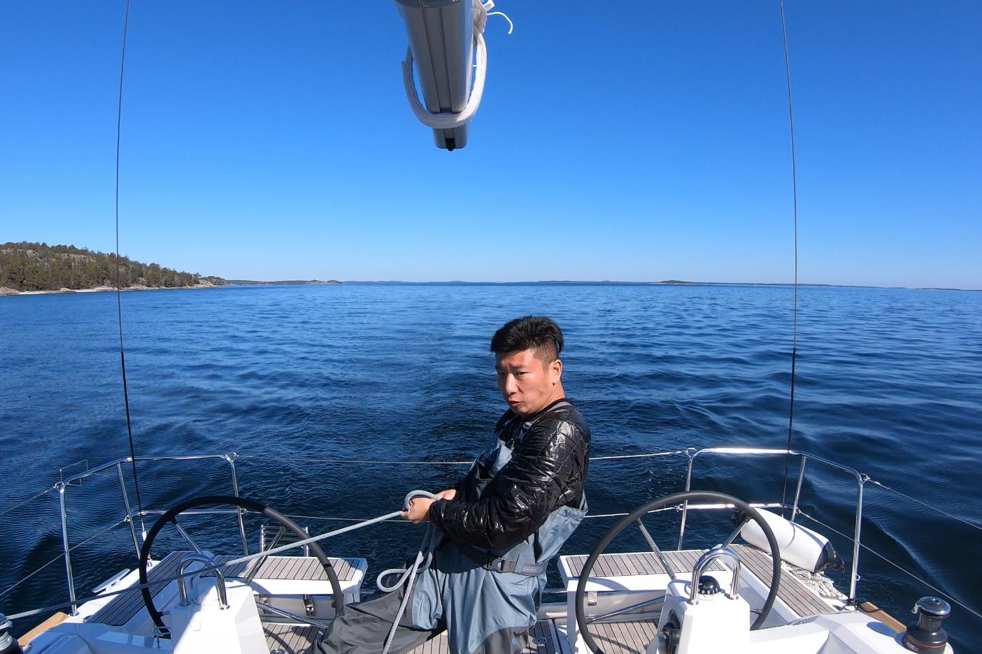 中国小伙的航海日记（二）：两个菜鸟闯北欧，被困极寒波罗的海