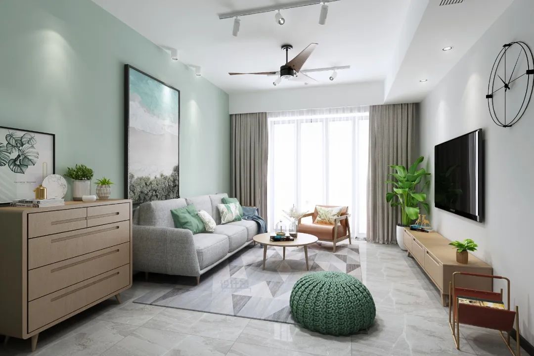 电视柜旁边就一点空间放什么合适,电视柜底部留空还是不留空