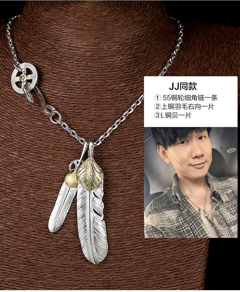 手工纯银项链999纯银正品网红爆款,纯银手工打造古法项链