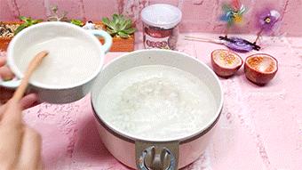 凉粉百香果果冻,百香果话梅凉粉做法