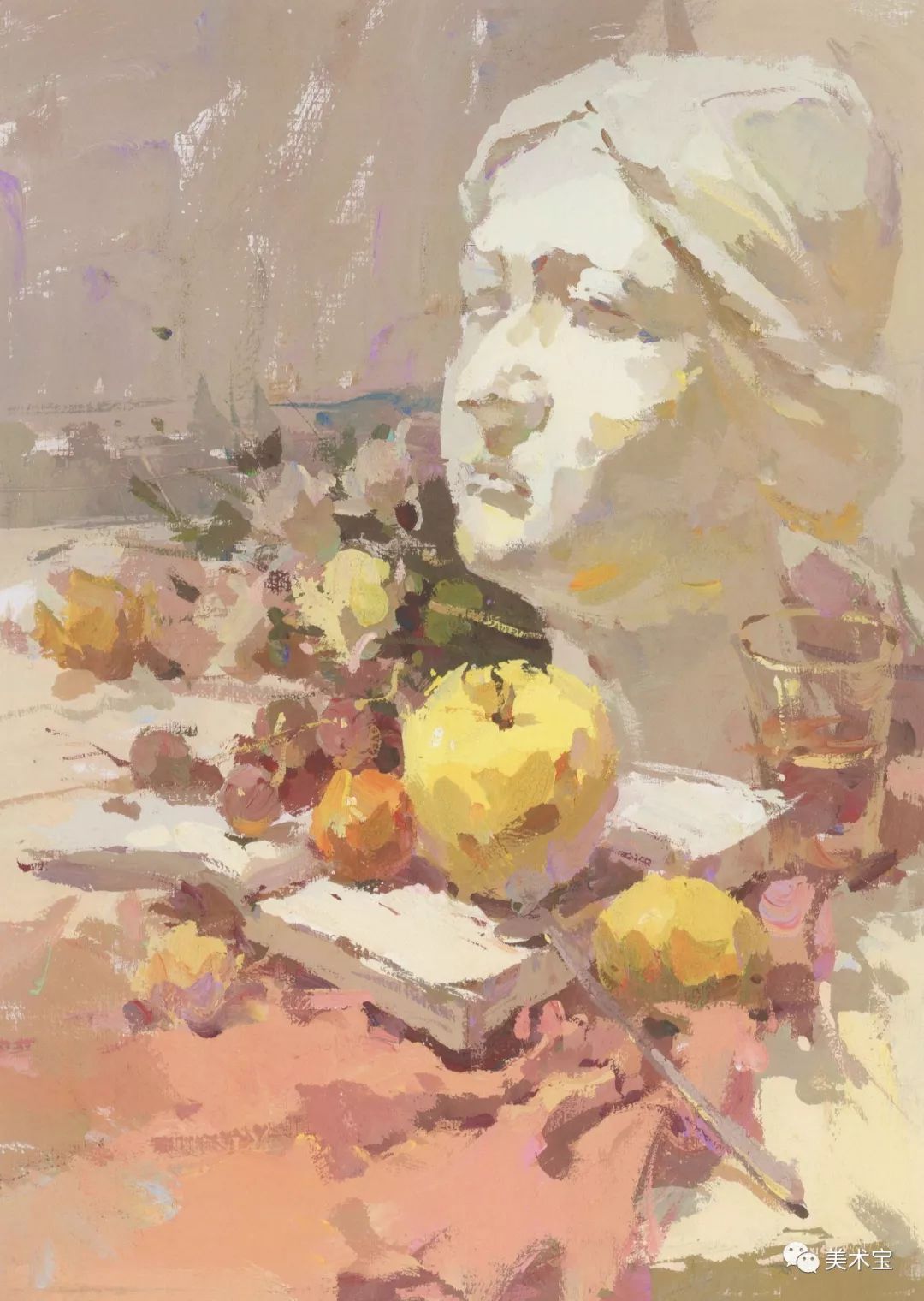 色彩衬布的表现方法,色彩衬布调色知识点