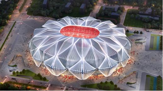 广州恒大足球场效果图,恒大世界第一大足球场