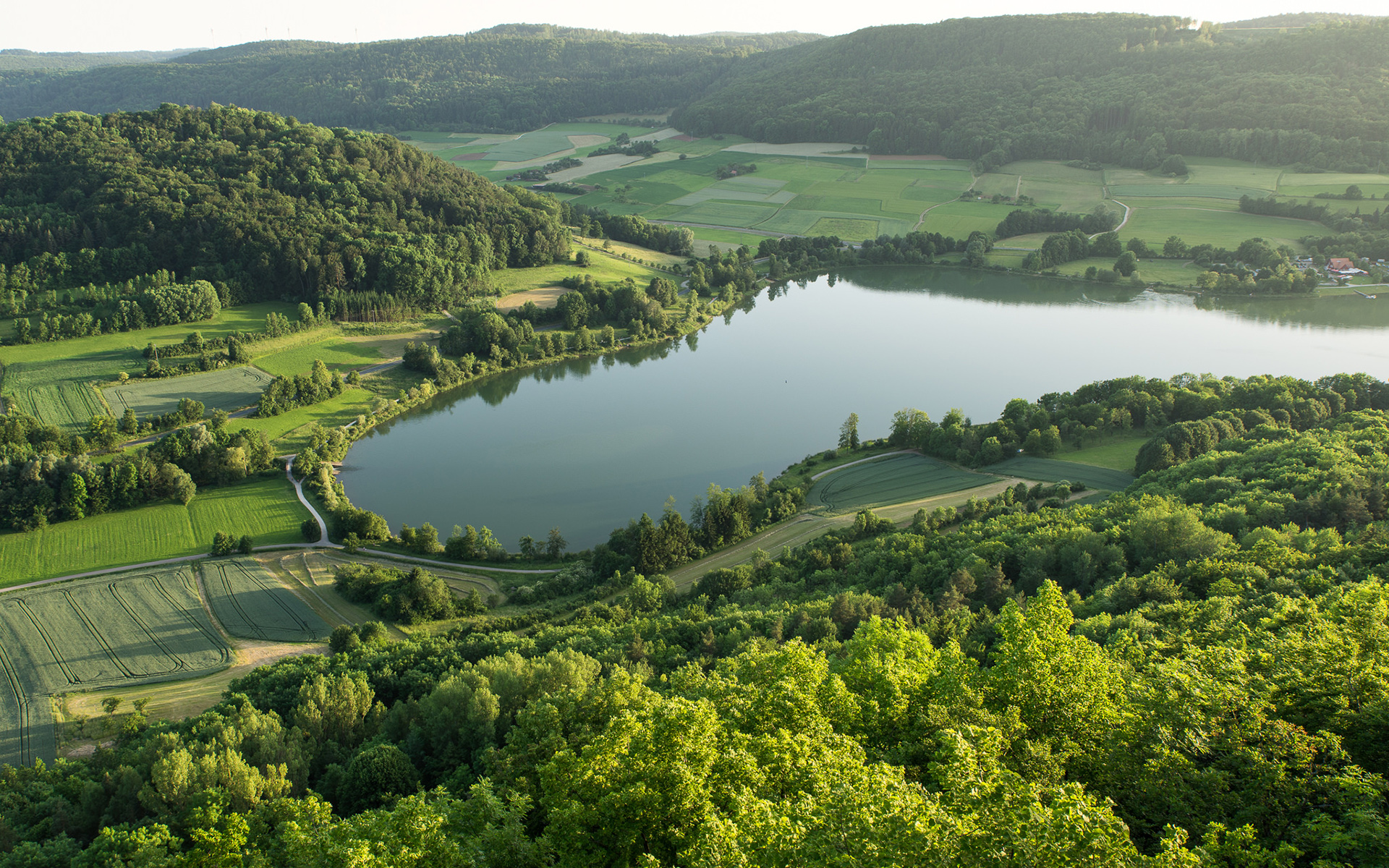 最美的护眼桌面壁纸,超清晰2340x1080曲面屏护眼壁纸