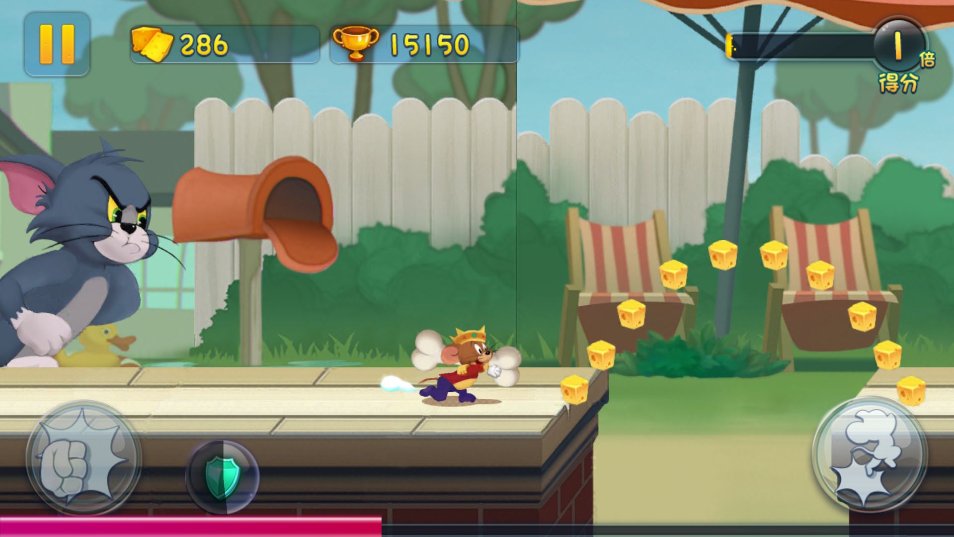 猫和老鼠:新版本更新“猫鼠酷跑”,莱特宁还是布奇好难选择