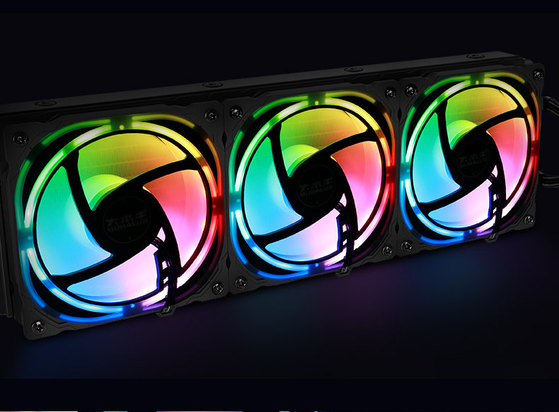 酷玩时刻丨支持手机APP调节灯光，海神360水冷散热器玩出彩