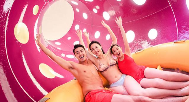 占地面积450亩、奥运会级别的控水施设、这样的乐园你来过吗？