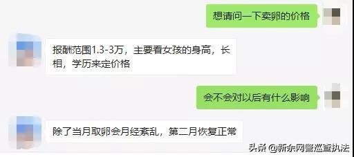 你卖卵吗？一次三万的那种