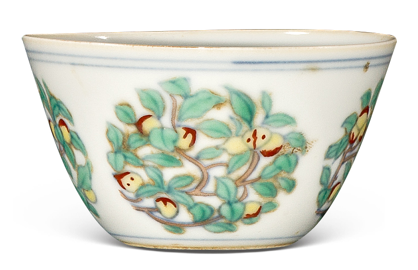 明成化秋葵瓷器,明成化民窑瓷器