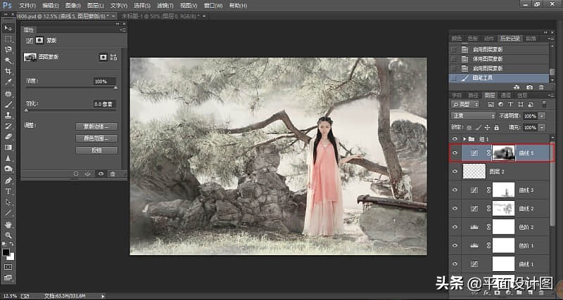 ps古风夜晚修图教程,摄影ps古风后期