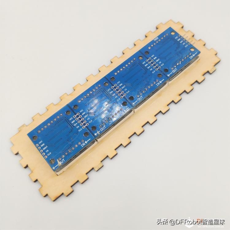 esp8266点阵时钟制作,esp8266全彩led时钟