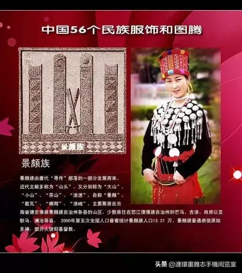 外网评论中国56个民族服饰,56个民族的图腾