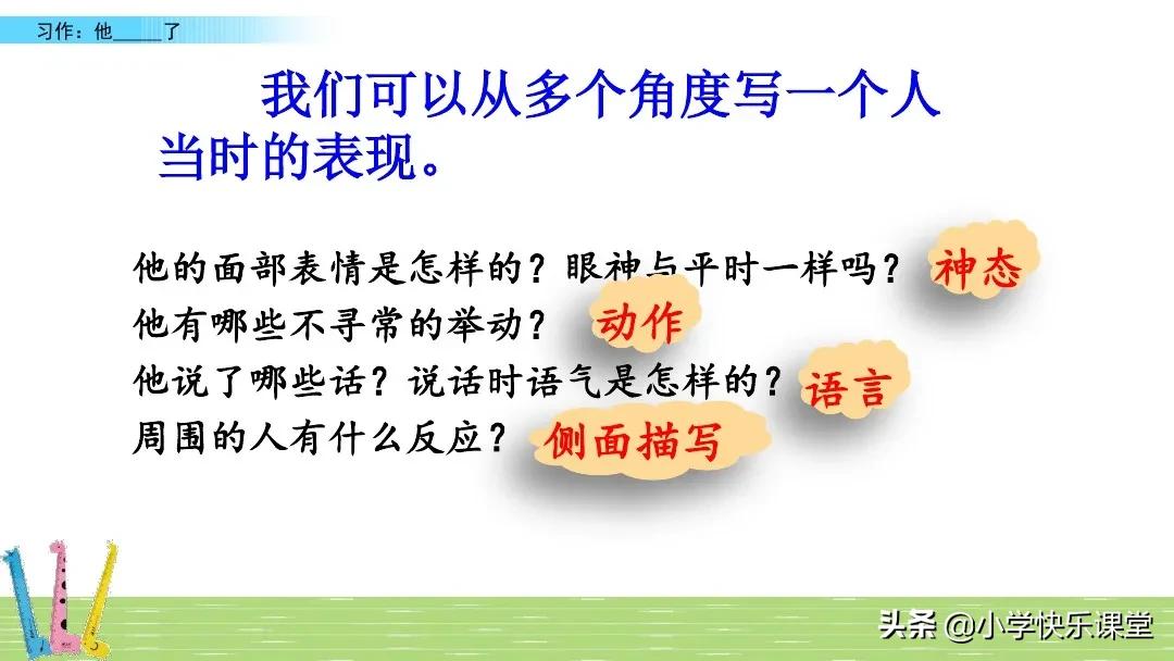 五年级下册语文部编习作分析,小学五年级下部编版习作范文