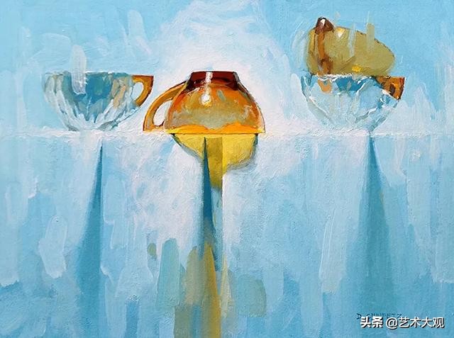 色彩世界油画作品,画家davidsmith油画作品