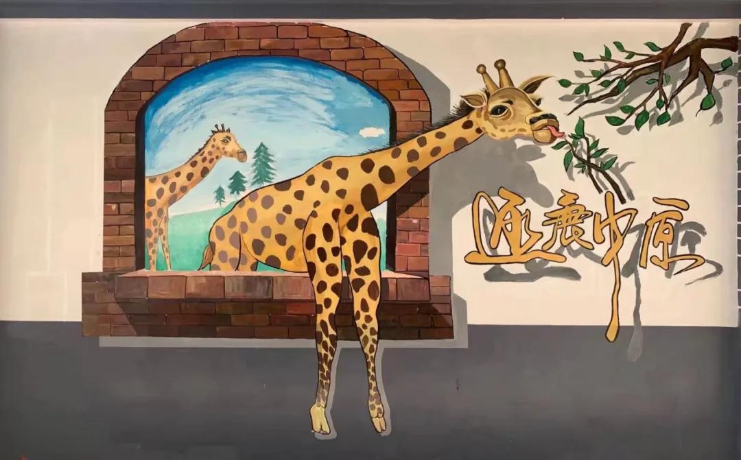 郸城手工墙画,郸城墙体绘画师