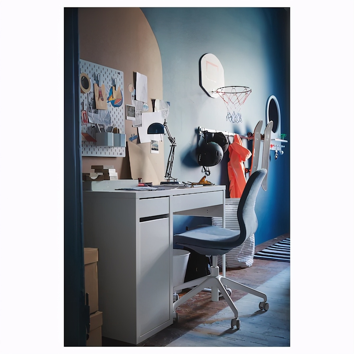 宜家家居书桌改造清单价格,宜家家居书桌改造布置图