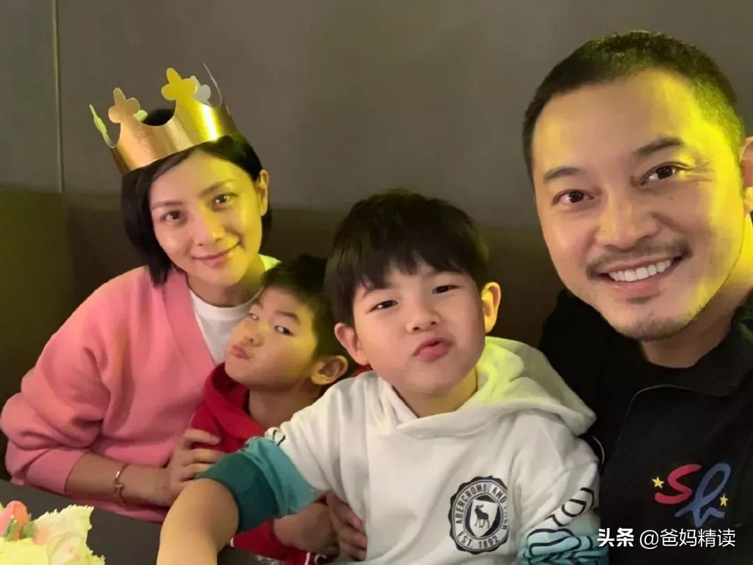 孙俪发长文感谢儿子,孙俪晒儿子的一家三口