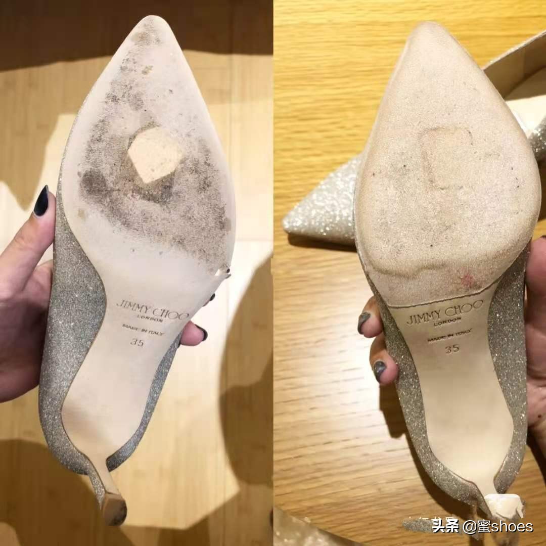 高跟鞋贴底教程,高跟鞋贴的正确贴法