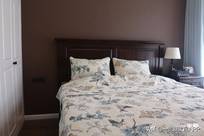 美式玄关背景墙,美式复古风格入户玄关迎门墙