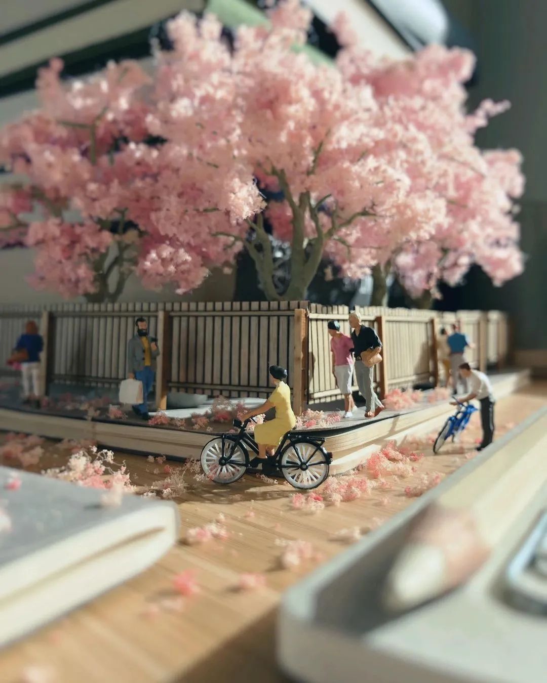 迷你版办公桌,森系书桌迷你世界