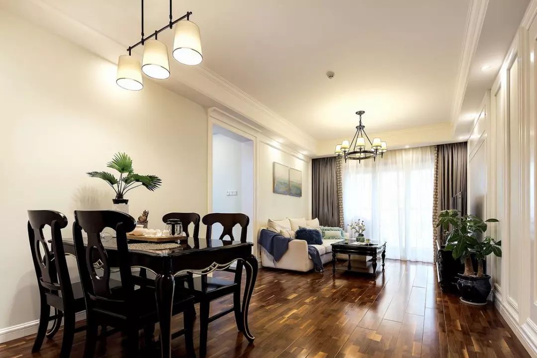 89㎡现代美式，简雅、稳重、端庄！