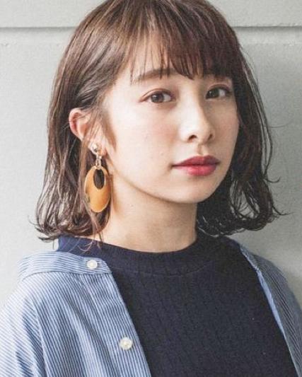 圆脸不留刘海怎样扎好看,圆脸短发不要烫发