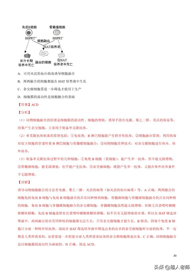 2024生物高考10大热点主题,生物江苏新高考复习资料2025