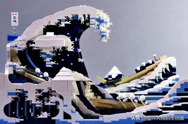 葛饰北斋神奈川冲浪儿童介绍,葛饰北斋神奈川冲浪图有多少幅