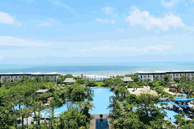 惠州双月湾檀悦豪生温泉酒店预订,惠州双月湾海景温泉房酒店推荐