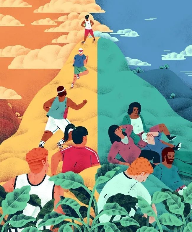 精妙的细节和色彩插画,插画作品想象力是最吸引人的色彩