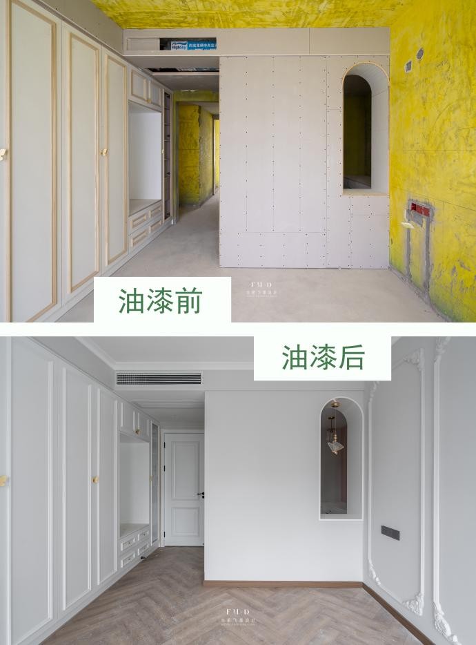 21平米主卧加主卫布局,主卧主卫背靠背衣柜效果图