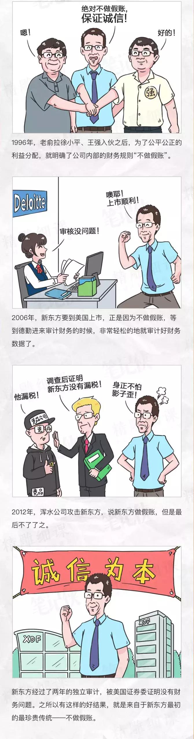 一幅漫画，看懂新东方25年成长之路