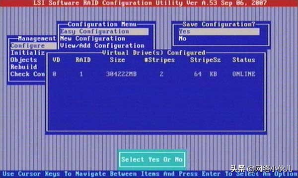 lsi1068e阵列卡配置,lsi阵列卡设置默认启动项