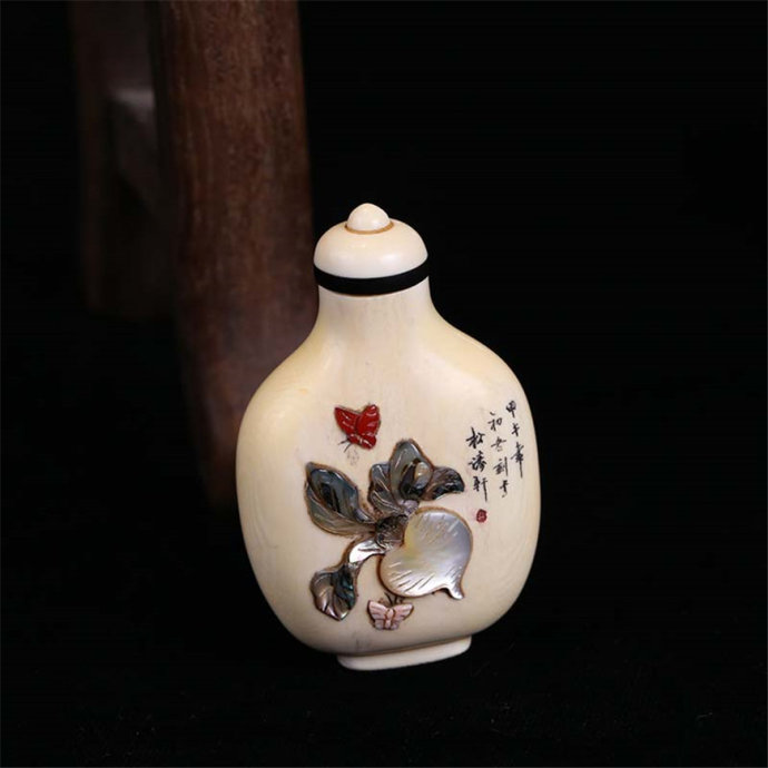 耗时3年才完成的猛犸牙雕作品,猛犸牙雕彩刻