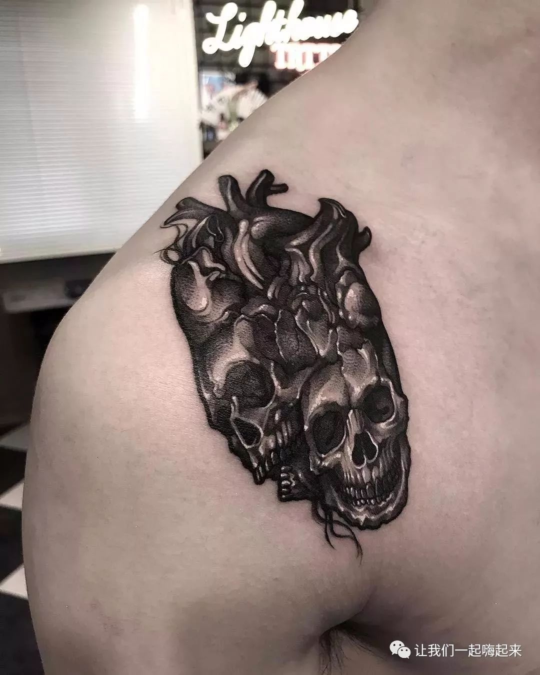 暗黑风格的纹身,暗黑风格纹身简洁