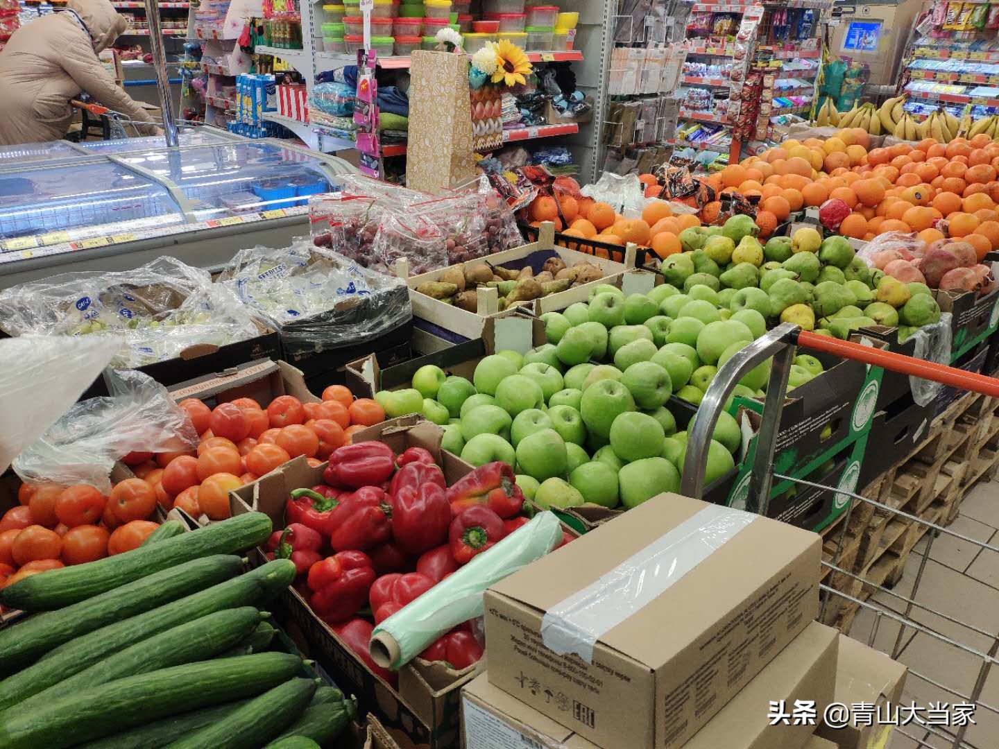 疫情下俄罗斯菜店最贵蔬菜是啥？你绝想不到，居然是来自中国的它